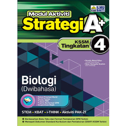 Strategi A+ Biologi Tingkatan 4 (Dwibahasa)(2024)
